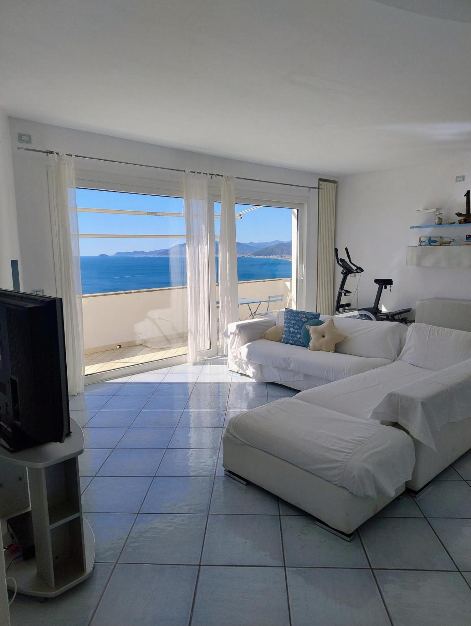 Villa Ischia Attico Sul Mare A Verezzi Borgio Verezzi Dış mekan fotoğraf