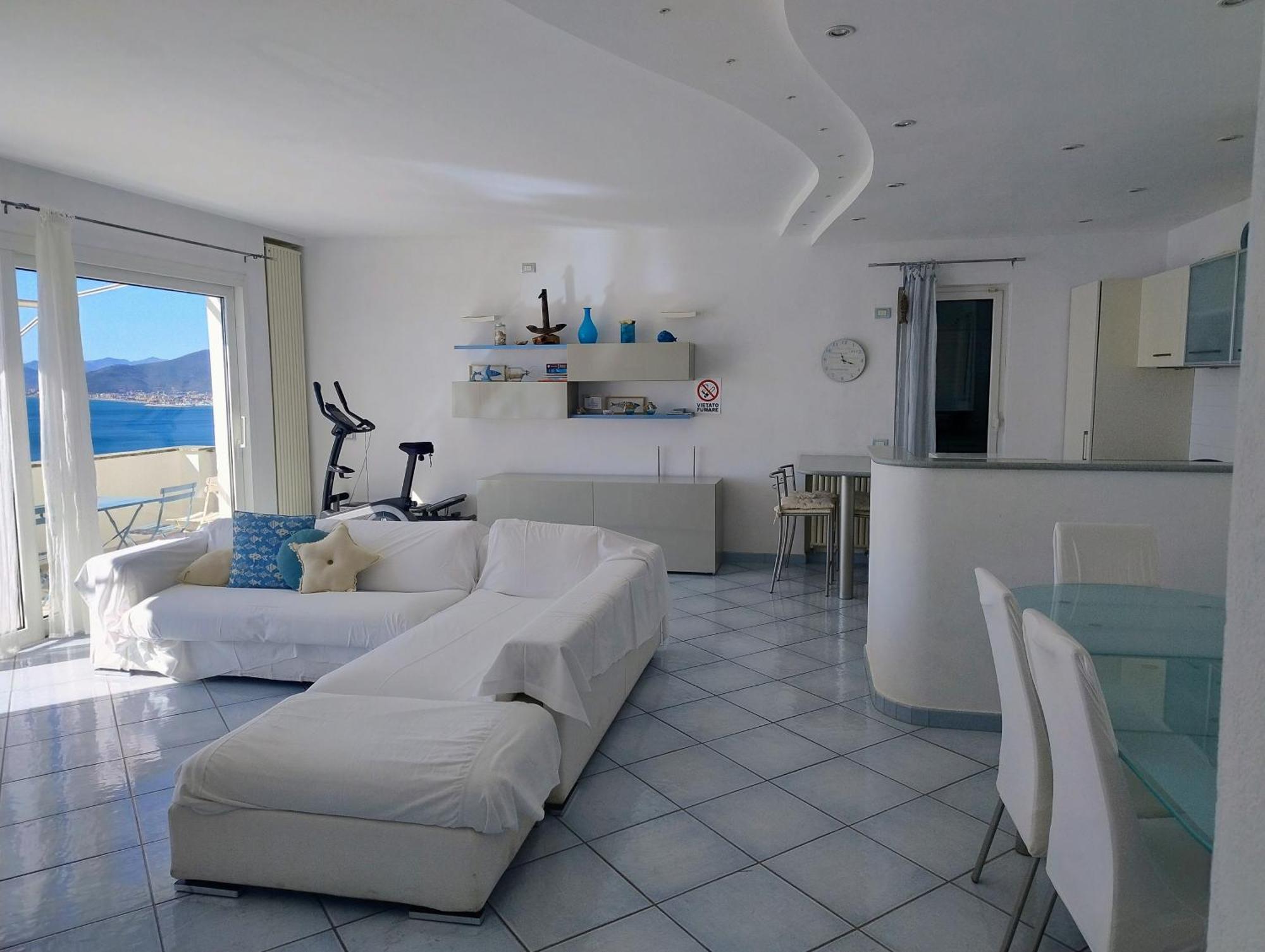 Villa Ischia Attico Sul Mare A Verezzi Borgio Verezzi Dış mekan fotoğraf